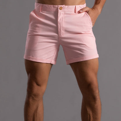 Pantaloncini Uomo Estivi Tempo Libero Taglio Su Misura