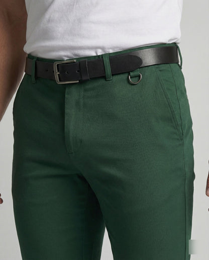 Pantaloni Chino Uomo Slim Fit Comodi
