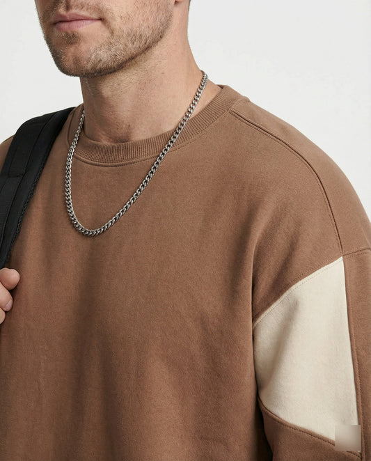 Completo Uomo Felpa con Stampa e Pantaloni Jogging - Brentozzi