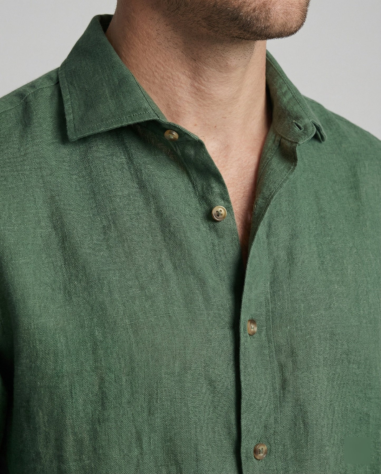 Completo Uomo in Lino Camicia e Pantaloncini