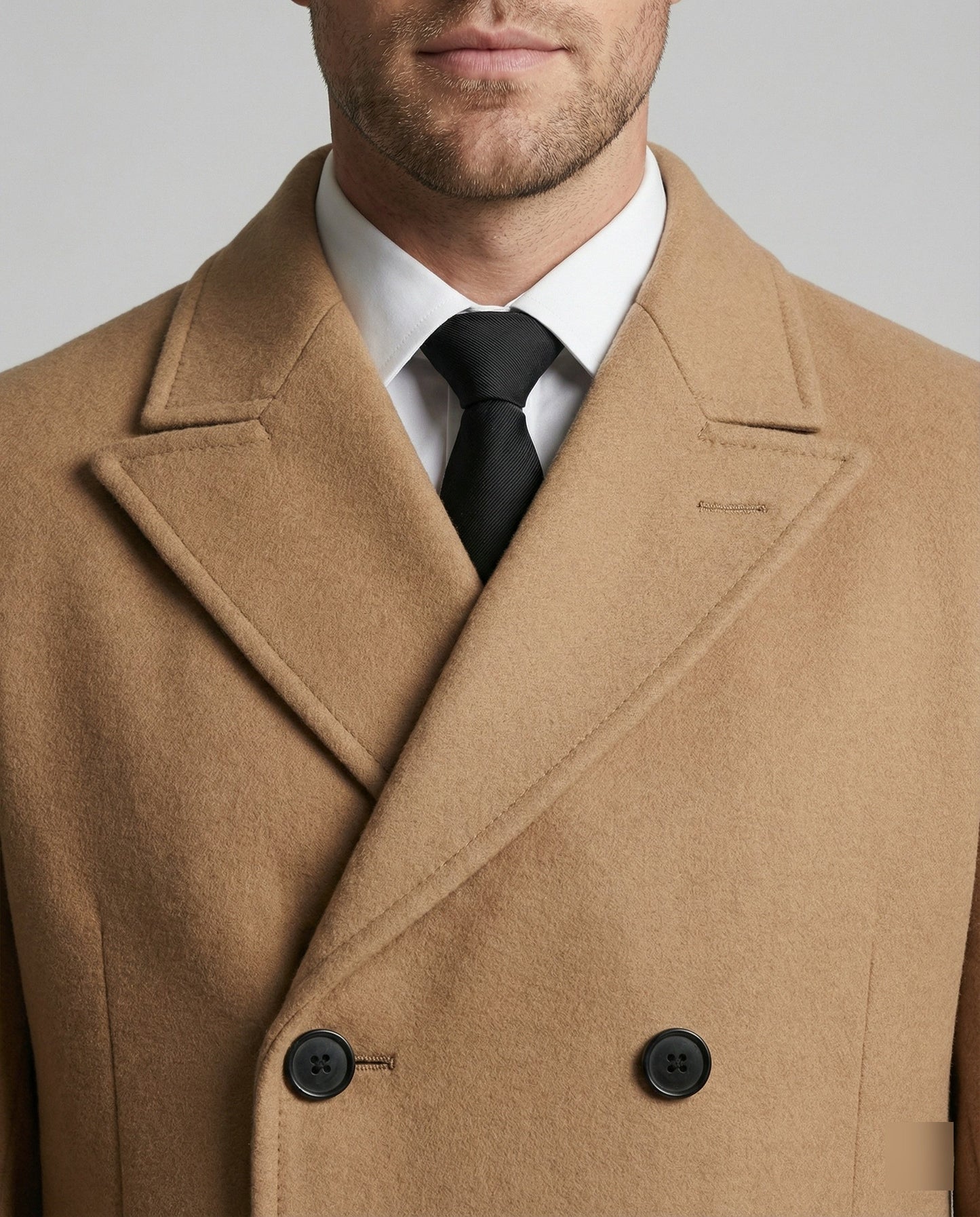 Cappotto Uomo in Lana Classico Caldo
