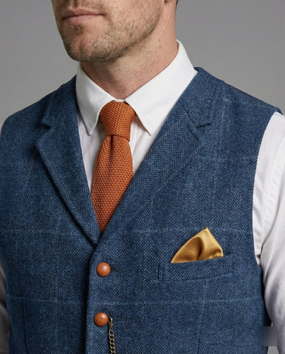 Gilet Uomo Stile Vintage Classico