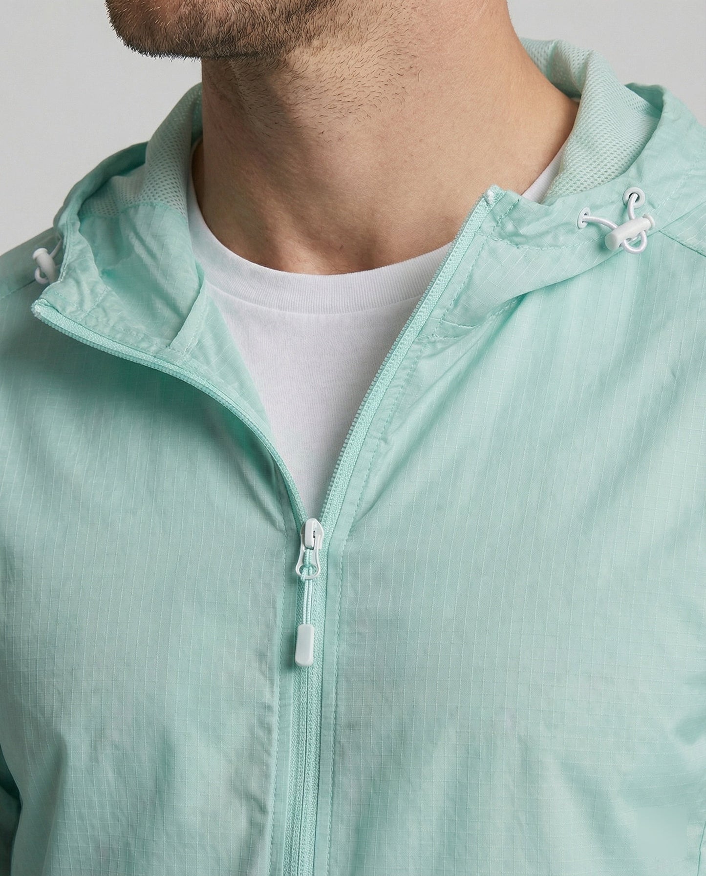 Giacca Leggera Uomo Traspirante con Zip