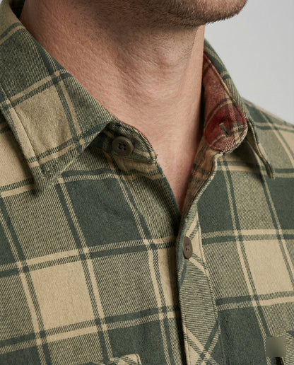Camicia Uomo in Flanella Manica Lunga