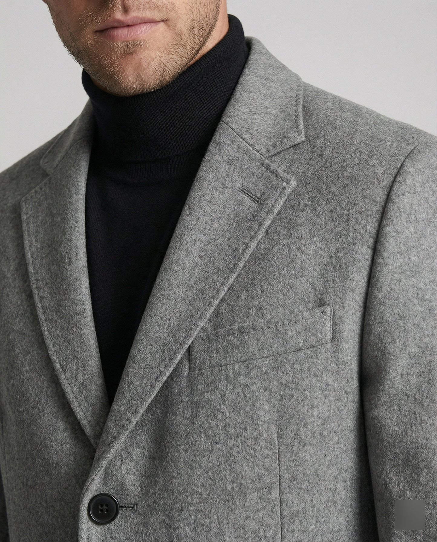Cappotto Uomo in Lana Doppio Petto Classico