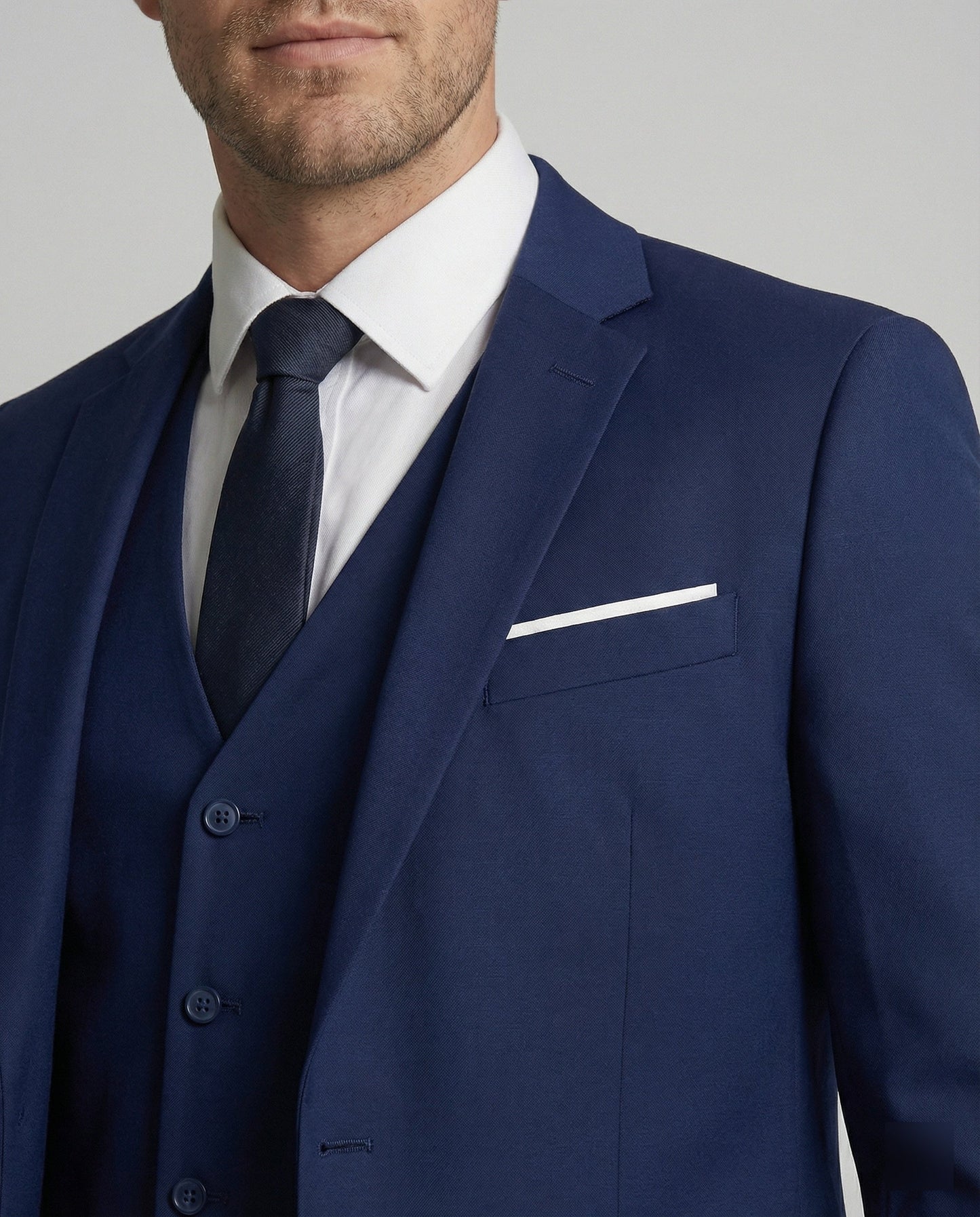 Abito Uomo Elegante Tessuto Pregiato Classico