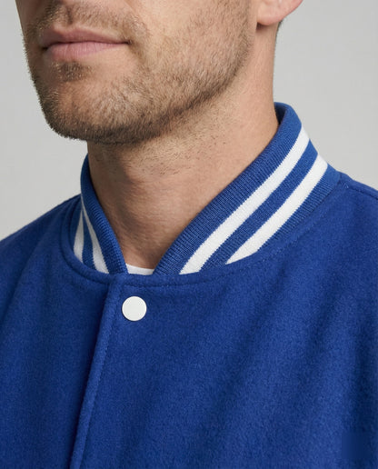 Giacca College Uomo Tessuto Tecnico Stile Sportivo
