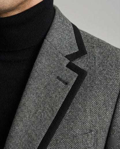 Giacca Uomo Business Glencheck Slim Fit