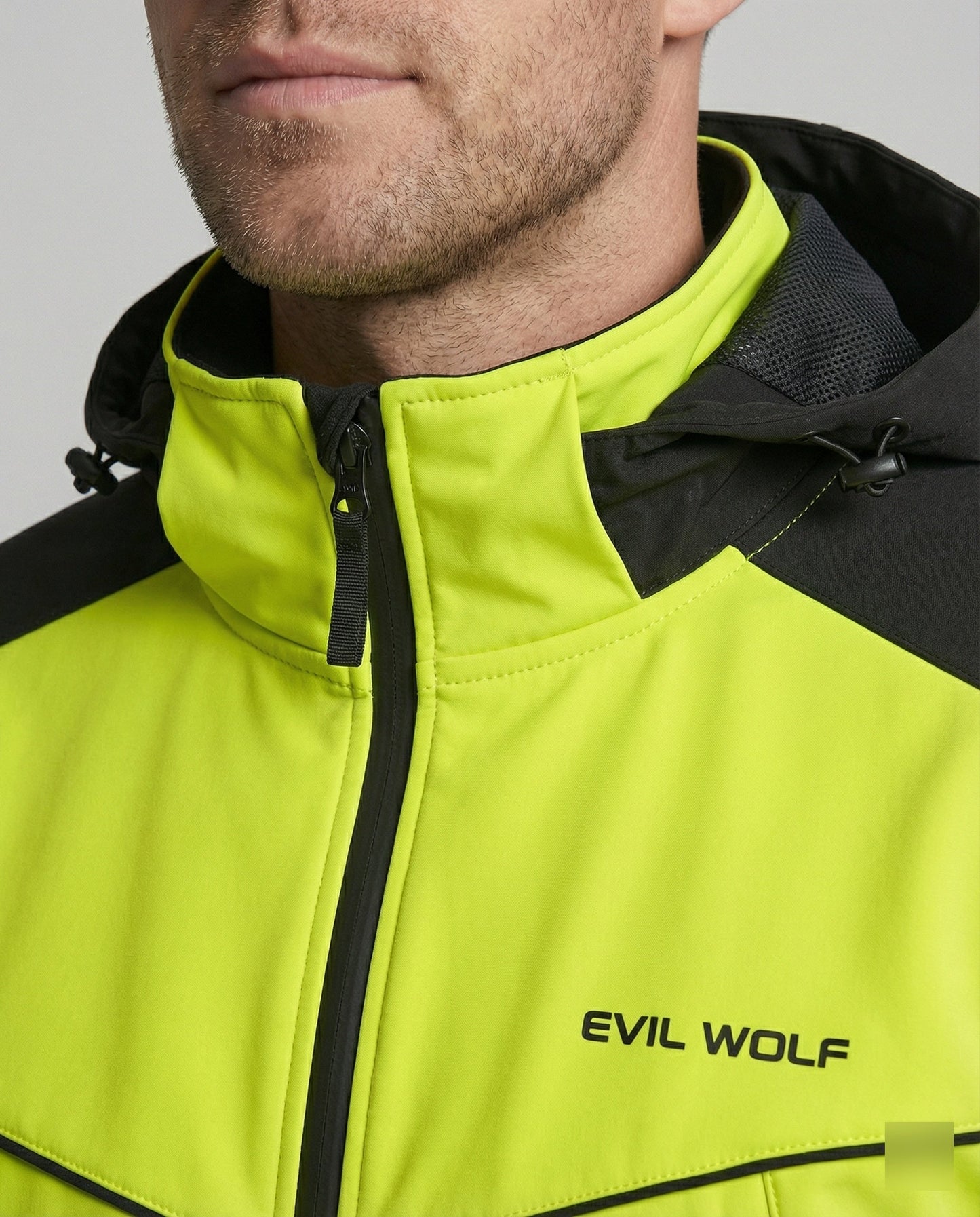 Giacca Outdoor Uomo Impermeabile Riflettente