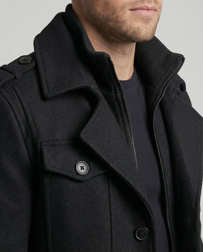Cappotto Uomo Due Pezzi Caldo