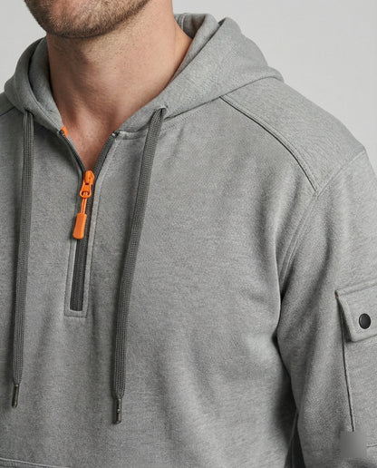 Completo Uomo Felpa con Cappuccio e Pantaloni Sportivi Tecnici