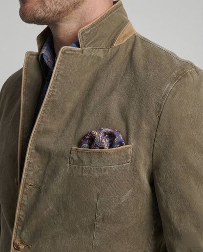 Blazer Uomo in Velluto a Costine Classico