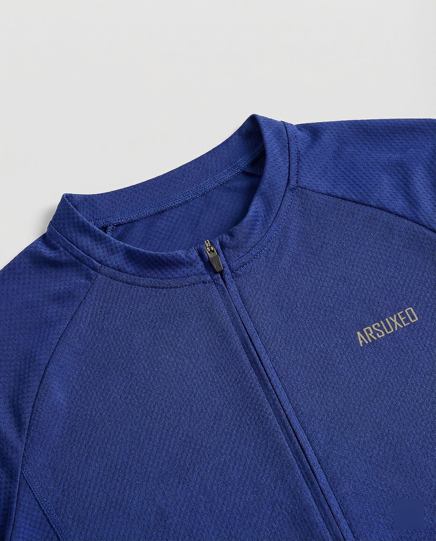 Maglia Ciclismo Uomo Manica Lunga con Tasche Posteriori