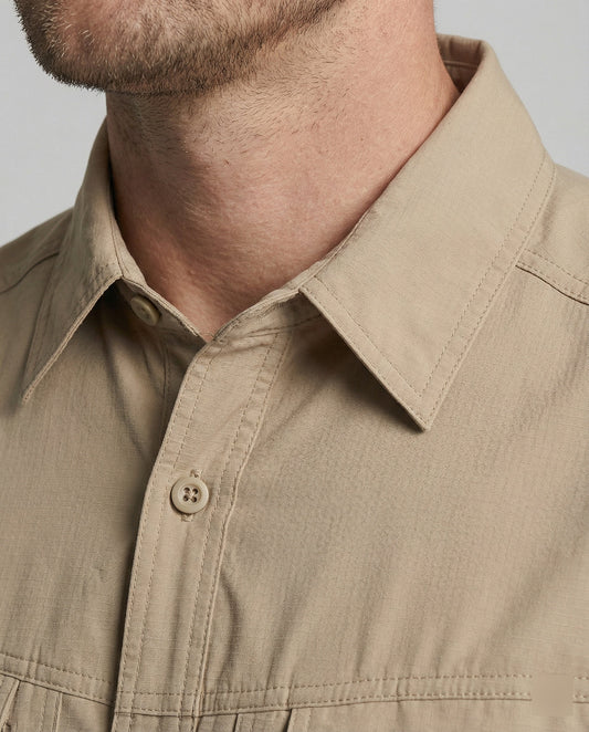 Camicia Uomo in Tessuto Tecnico Manica Lunga - Brentozzi