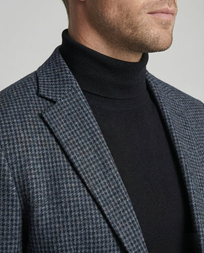 Giacca Uomo Pied de Poule Due Bottoni Slim Fit