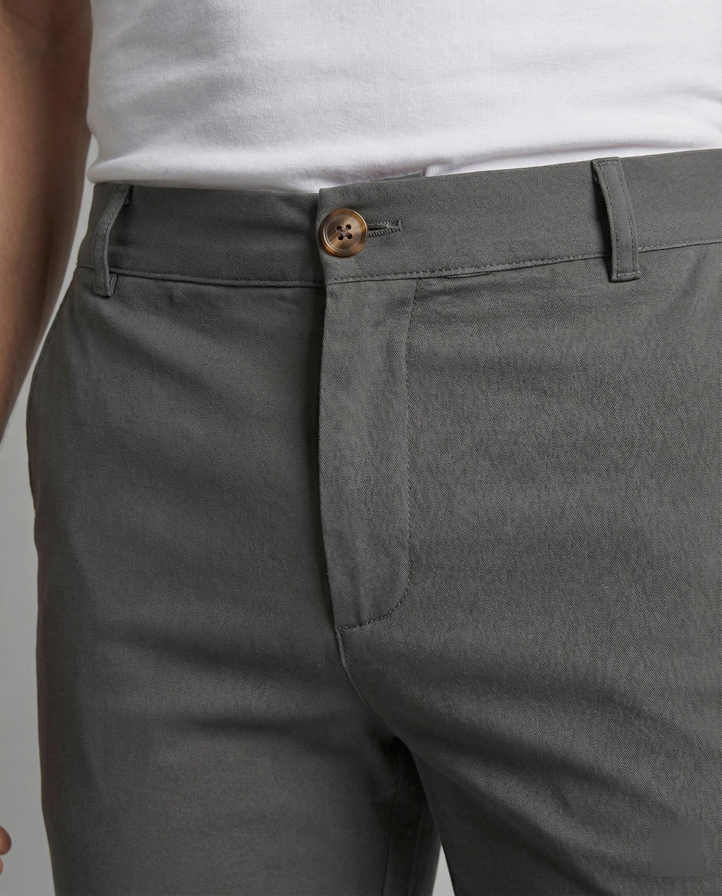 Pantaloni Chino Uomo Slim Fit Elasticizzati