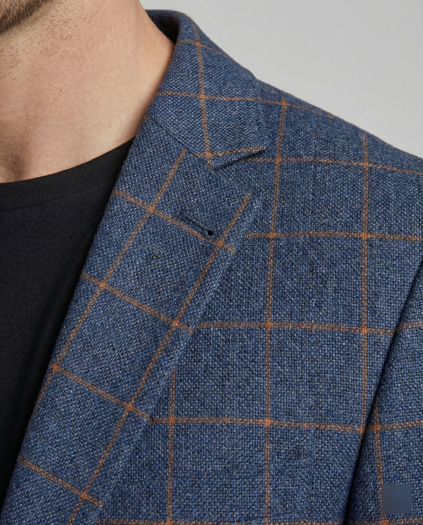 Giacca Uomo Business Slim Fit Fantasia Quadri