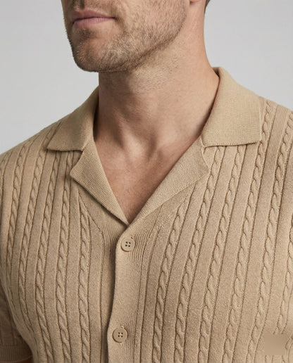 Maglia Uomo Manica Corta in Maglia Leggera