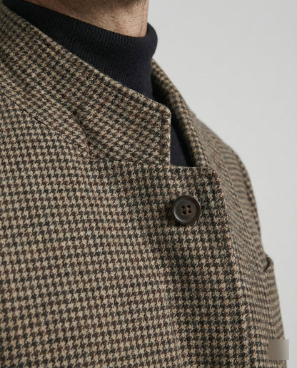 Giacca Uomo Glencheck con Revers Classico