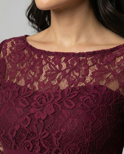 Abito Elegante Premaman Donna Svasato