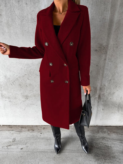 Cappotto Uomo Invernale Taglio Classico Con Bottoni