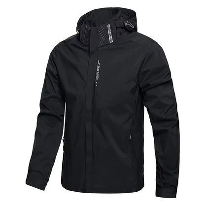 Giacca Outdoor Uomo Impermeabile Vestibilità Regolare
