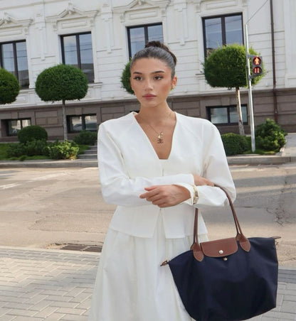 Borsa Shopper Vegan Elegante Donna Capiente