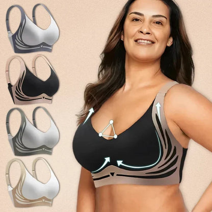 Reggiseno Donna Senza Fili con Spalline Larghe