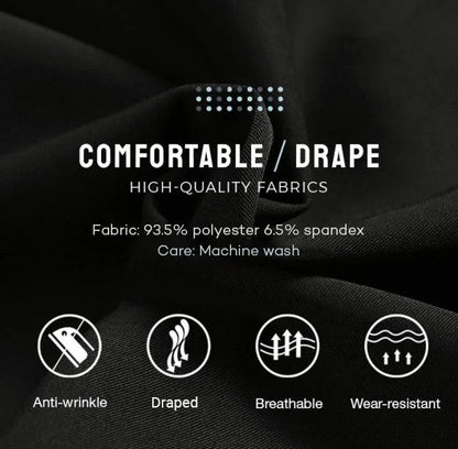 Pantaloni Uomo Stretch Vestibilità Slim