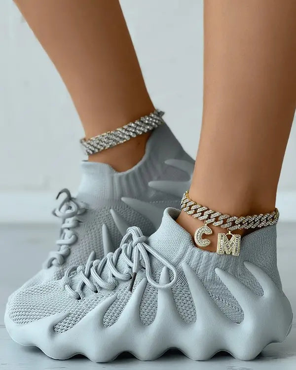 Sneakers Donna Leggere con Ammortizzazione e Design Traspirante
