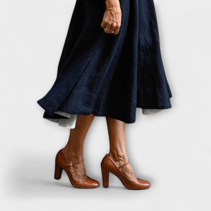 Scarpe Mary Jane Donna Stile Classico Moderno - Brentozzi