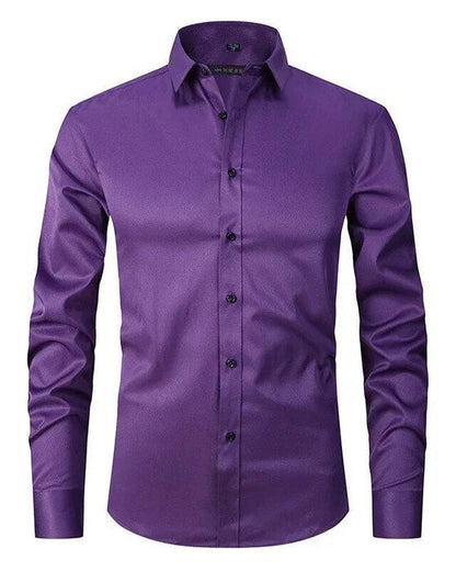 Camicia Business Uomo Senza Stiro Classica