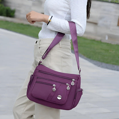 Borsa Tracolla Donna Impermeabile Stile Casual