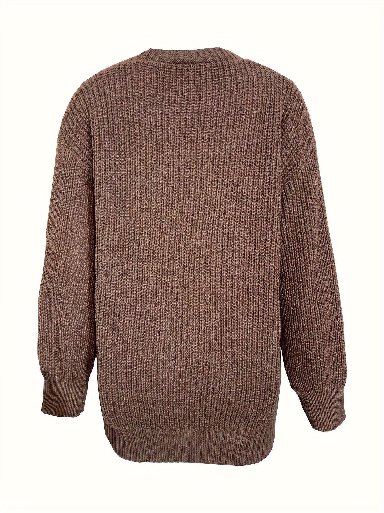 Cardigan Donna Casual Cotone Maglia Morbida