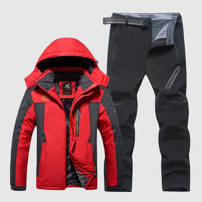 Completo Invernale Uomo Impermeabile Giacca e Pantaloni Imbottiti - Brentozzi