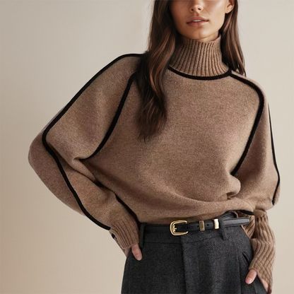 Maglione Donna Elegante in Maglia Design Classico