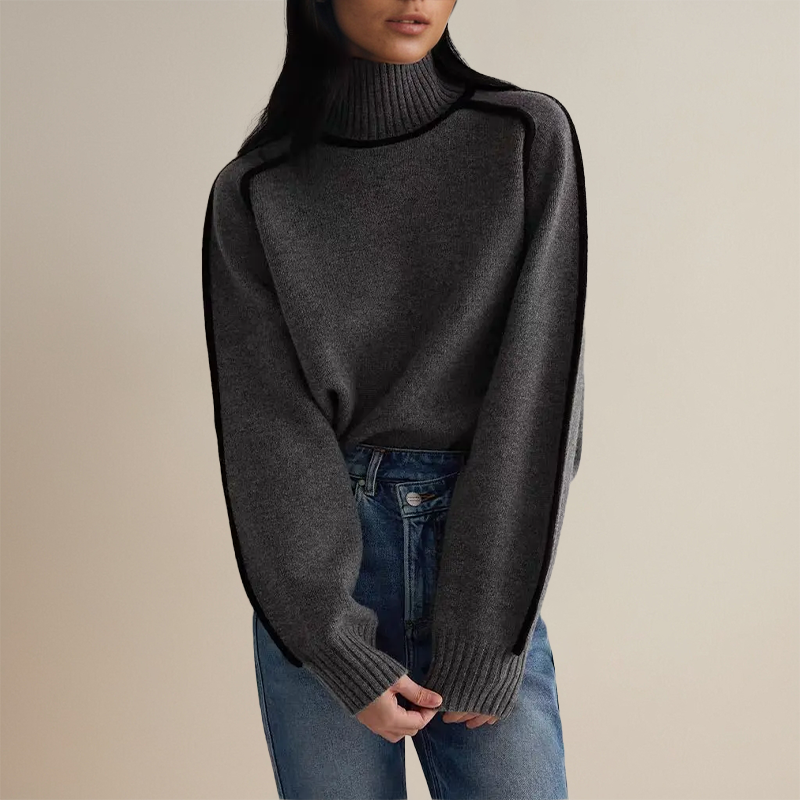 Maglione Donna Elegante in Maglia Design Classico