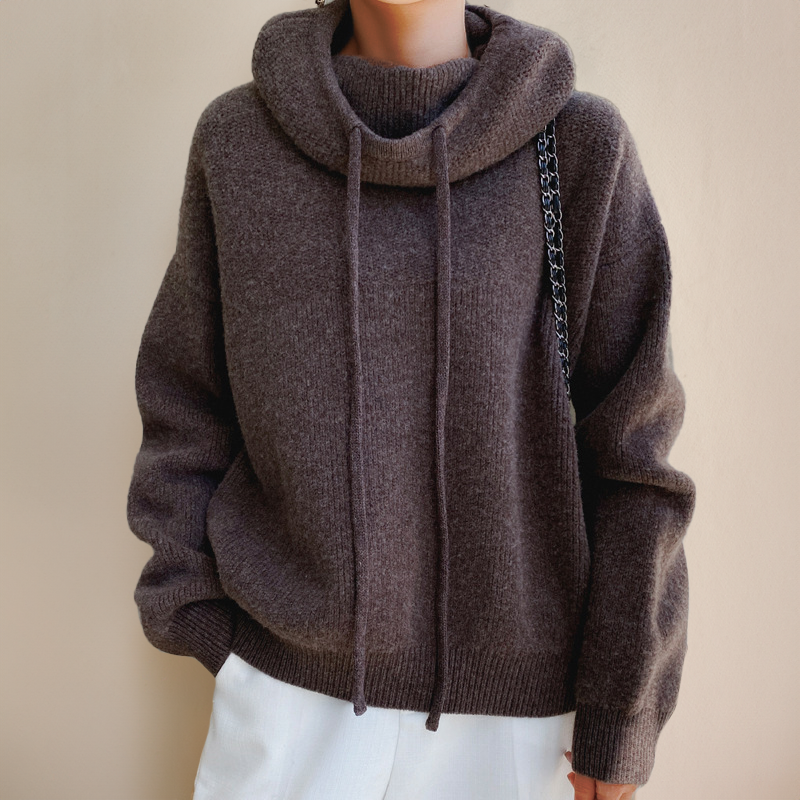 Felpa Donna Soft Touch con Cappuccio Regular Fit