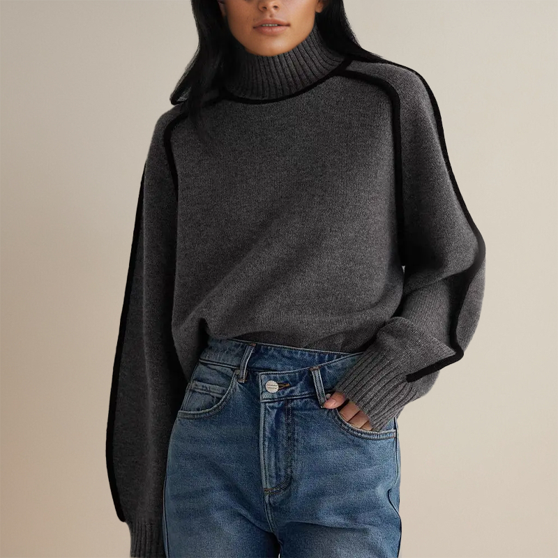 Maglione Donna Elegante in Maglia Design Classico