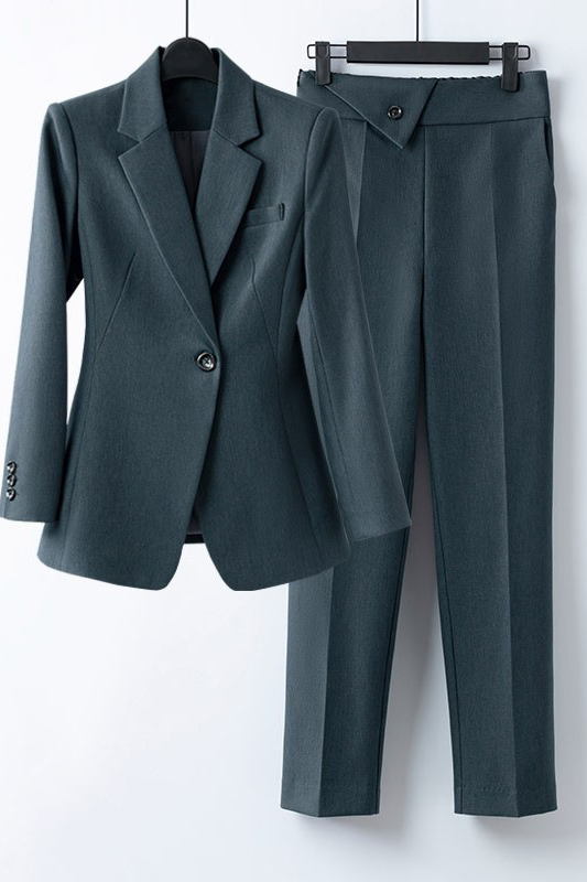 Blazer Donna Elegante Classico Vestibilità Regolare - Brentozzi