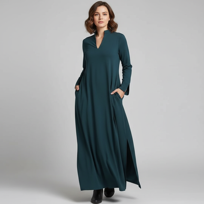 Abito Lungo Donna Linea Dritta