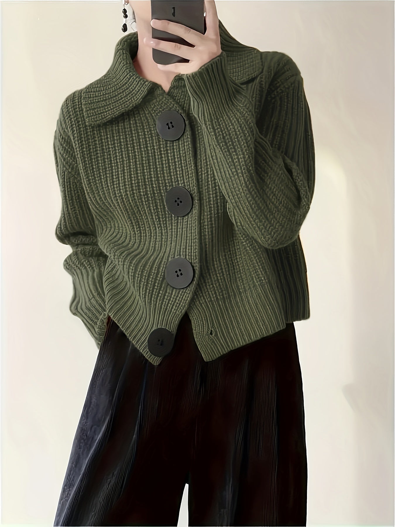 Cardigan Uomo in Maglia Morbida Vestibilità Classica