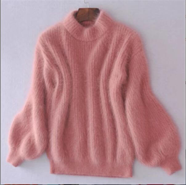 Maglione Donna Morbido Girocollo Classico