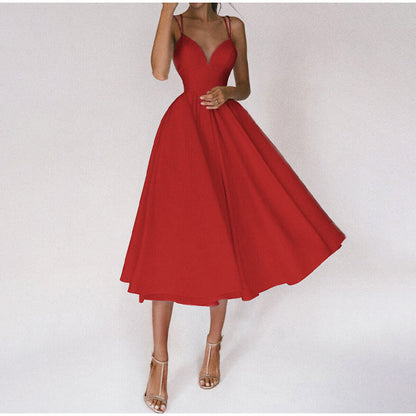 Abito Midi Donna Elegante Cerimonia - Brentozzi