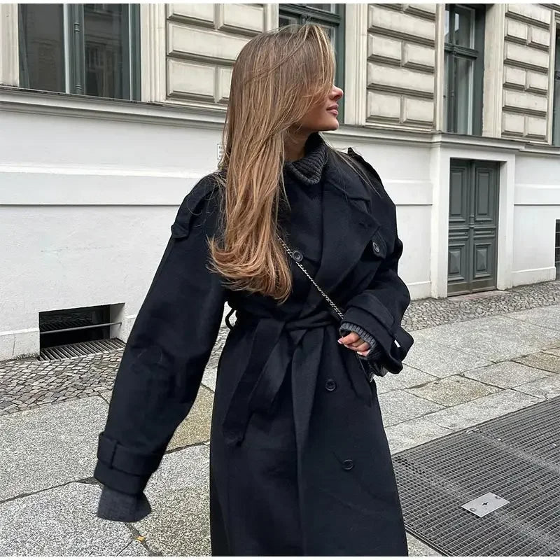 Cappotto Invernale Donna Lungo Oversize Caldo