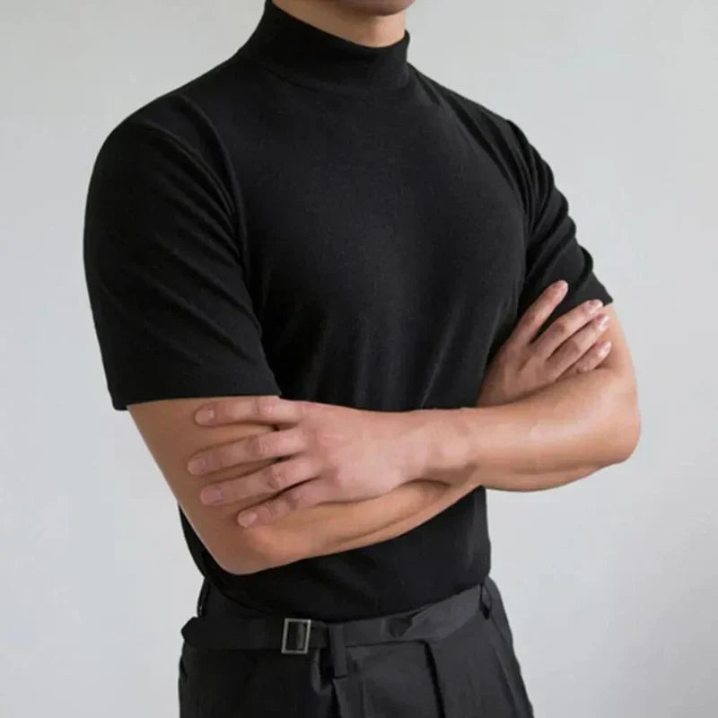 T-shirt Uomo con Collo Slim Fit - Brentozzi