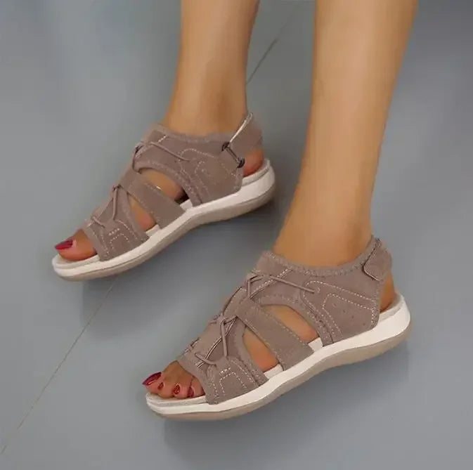 Sandali Ortopedici Uomo con Chiusura a Velcro Regolabile
