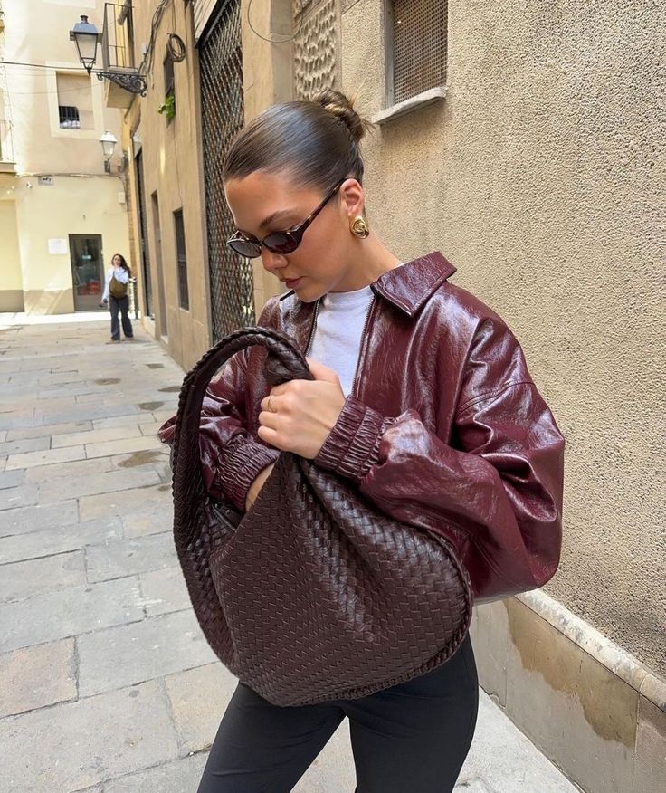 Borsa Donna Tessuto Intrecciato Elegante e Comoda Quotidiana