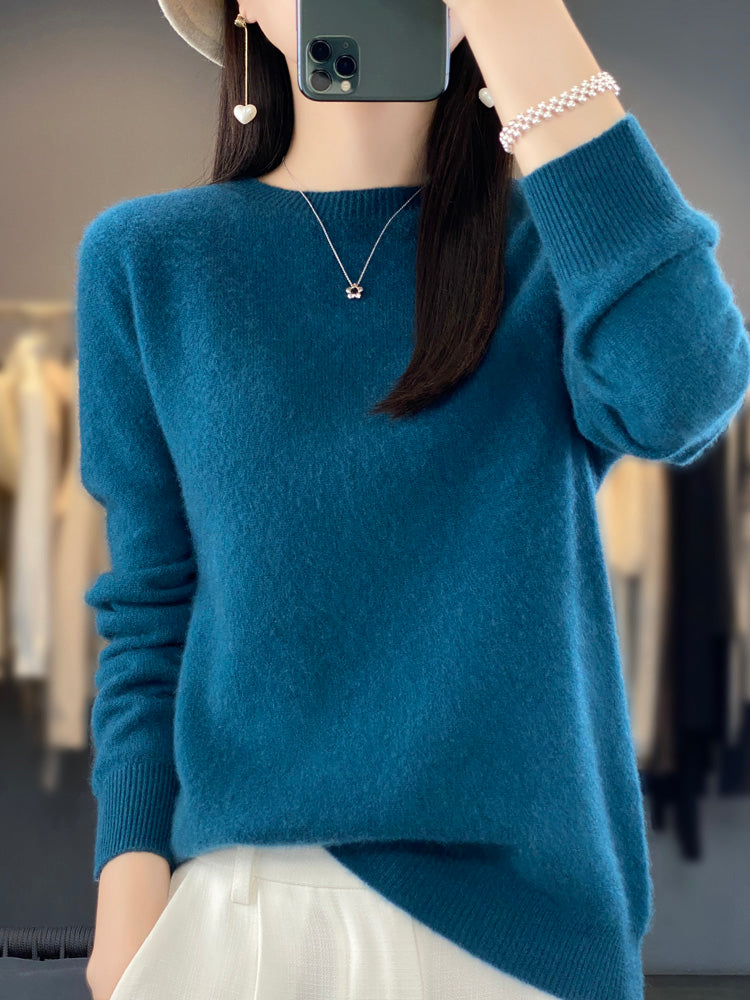 Maglione Donna Caldo in Tessuto Morbido Regular Fit