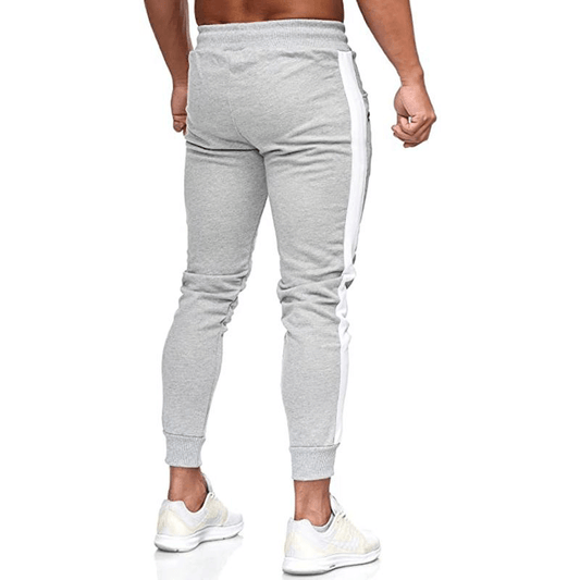 Pantaloni Jogging Uomo con Tasche con Zip Comodi - Brentozzi